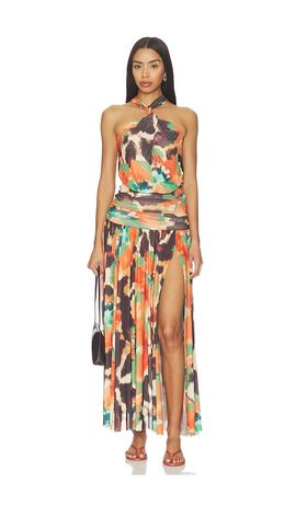MISA Los Angeles MISA Los Angeles Lacey Maxi Dress