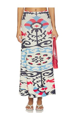 MISA Los Angeles MISA Los Angeles Ocean Midi Skirt