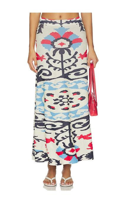 MISA Los Angeles MISA Los Angeles Ocean Midi Skirt