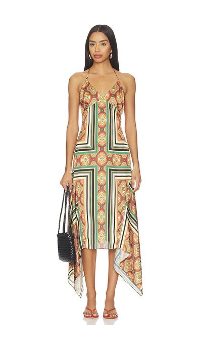 MISA Los Angeles MISA Los Angeles Sheila Midi Dress