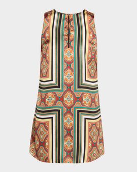 MISA Los Angeles Nour Satin Mini Dress