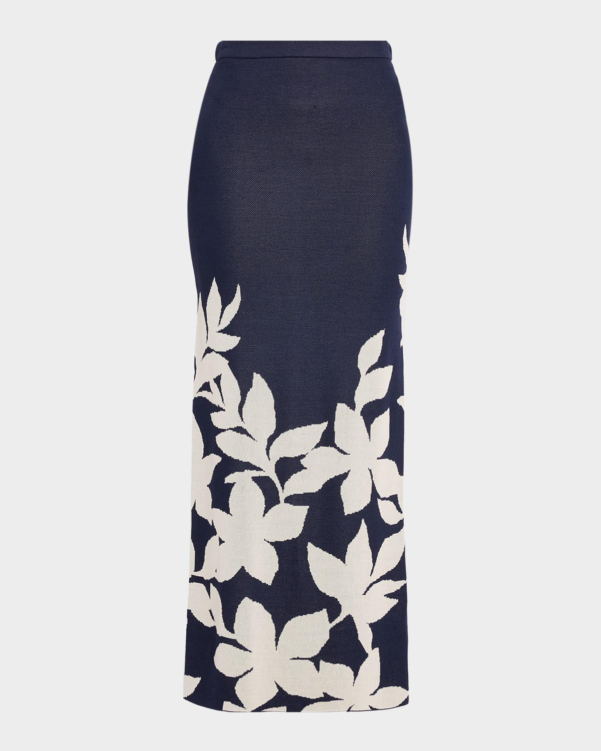 MISA Los Angeles Shae Fitted Floral Maxi Skirt