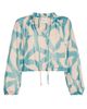 Misa Los Angeles Women's Alene Printed Bubble-Hem Top - 1