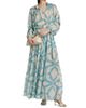 Misa Los Angeles Women's Alene Printed Bubble-Hem Top - 2