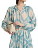 Misa Los Angeles Women's Alene Printed Bubble-Hem Top - 6