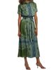 Misa Los Angeles Women's Esmeralda Paisley Satin Midi-Shirtdress - 4