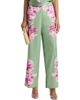 Misa Los Angeles Women's Izzie Floral Satin High-Rise Wide-Leg Pants - 3