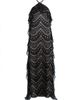 Misa Los Angeles Women's Lupita Polka Dot Chiffon Halterneck Maxi Dress - 1