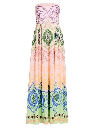 Misa Los Angeles Women's Maddie Printed A-Line Maxi Dress