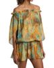 Misa Los Angeles Women's Nila Printed Off-The-Shoulder Minidress - 4