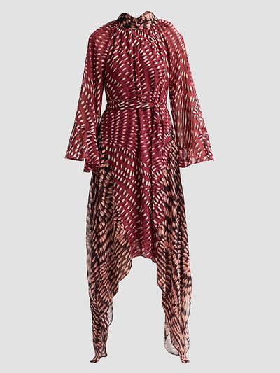 MISA Los Angeles Women's Parisa Printed Midi Dress