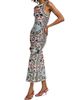 Misa Los Angeles Women's Sariah Textured-Print Midi-Dress - 4