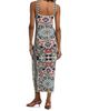 Misa Los Angeles Women's Sariah Textured-Print Midi-Dress - 5