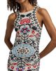 Misa Los Angeles Women's Sariah Textured-Print Midi-Dress - 6