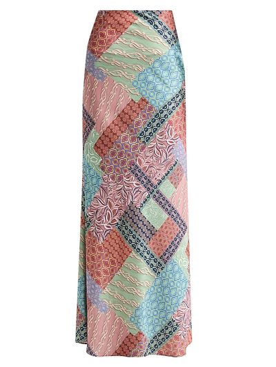 Misa Los Angeles Women's Sienna Printed Bias-Cut Maxi Skirt