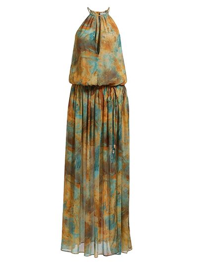 Misa Los Angeles Women's Tazia Abstract-Print Maxi Dress