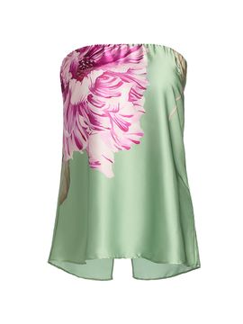 Misa Los Angeles Women's Yassi Floral Strapless Top
