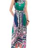 MISA MISA Anabella Dress Multicolored Patchwork Scarf - 1