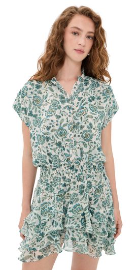 MISA MISA Evie Dress Azure Flora