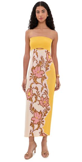 MISA MISA Fletcher Dress Plumeria Wave Knit