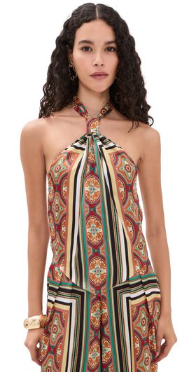 MISA MISA Gem Top Majorelle Scarf