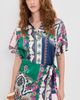 MISA MISA Kezia Dress Multicolored Patchwork Scarf - 2