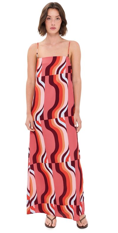 MISA MISA Lark Dress Retro Riviera