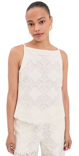 MISA MISA Prisha Top Floral Medallion