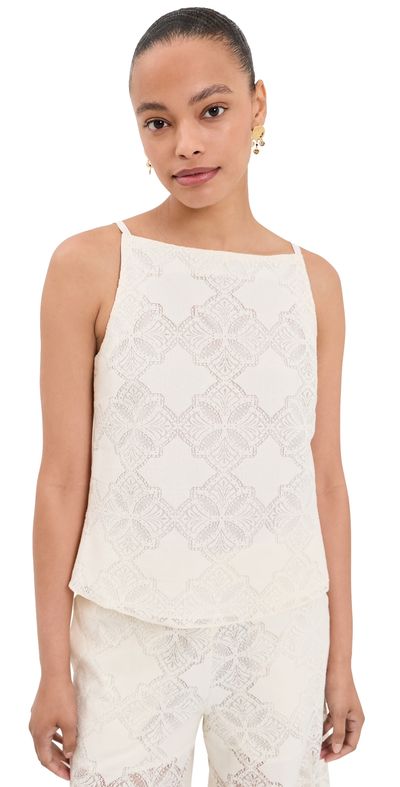 MISA MISA Prisha Top Floral Medallion