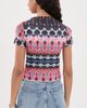 MISA MISA Rowan Top Fragmented Stripe Ms - 3