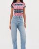 MISA MISA Rowan Top Fragmented Stripe Ms - 5