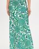 MISA MISA Sierra Maxi Skirt Reflective Botanical - 2