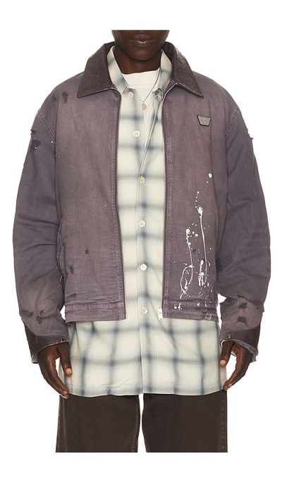 MISBHV MISBHV 1997 Paint Splatter Canvas Work Jacket