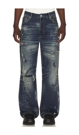 MISBHV MISBHV Laser Tagged Denim Jeans