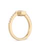 Miseno Jewelry Miseno Jewelry Diamond & Malachite Baia Stackable Ring in 18K Yellow Gold - 3