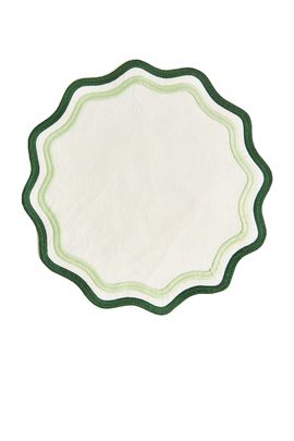 Misette Misette Embroidered Linen Placemats Set Of 4