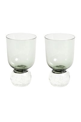 Misette Misette Hand Blown Bubble Glass Tumbler Set Of 2