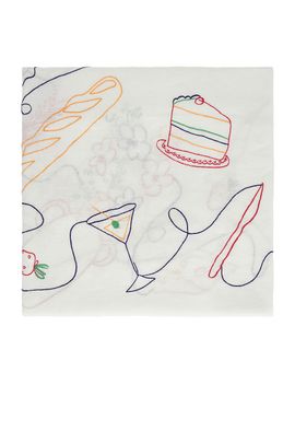 Misette Misette Linen Embroidered Tablecloth