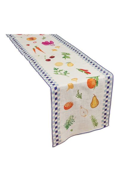 MISETTE MISETTE Still Life Linen Table Runner