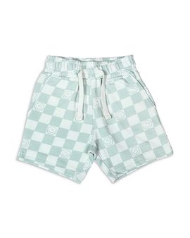 Mish Mish Mish Mish Boys' Check French Terry Shorts