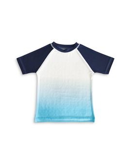 Mish Mish Mish Mish Boys' Ombre Short Sleeve Rash Guard