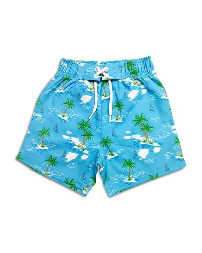 Mish Mish Mish Mish Boys' Sailing Club Board Shorts
