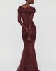 MISHA Kali Long-Sleeve Maxi Dress - 4