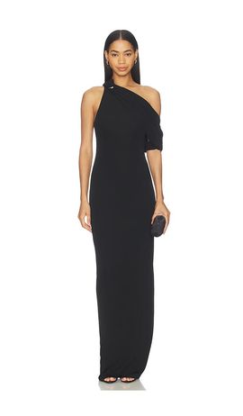 MISHA MISHA The Camden Dry Jersey Maxi Dress