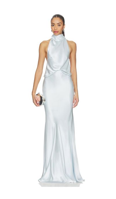 MISHA MISHA The Cameron Satin Dress