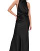 MISHA MISHA The Cameron Satin Dress Black - 1