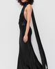 MISHA MISHA The Cameron Satin Dress Black - 2