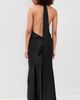 MISHA MISHA The Cameron Satin Dress Black - 4