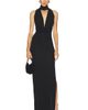 MISHA MISHA The Cowl Neck Jersey Dress - 2