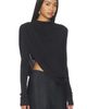 MISHA MISHA The Draped Sheen Jersey Top - 2